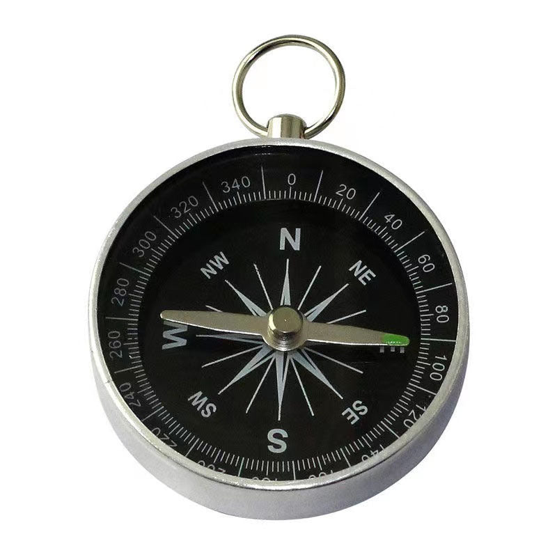 G44 Mini Pocket Compass Keychain Pendant for Outdoor Adventure Travel