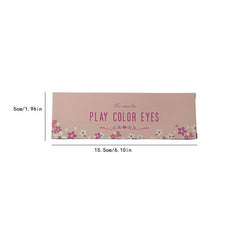 12 Colors Matte Brown Nude Eyeshadow Palette