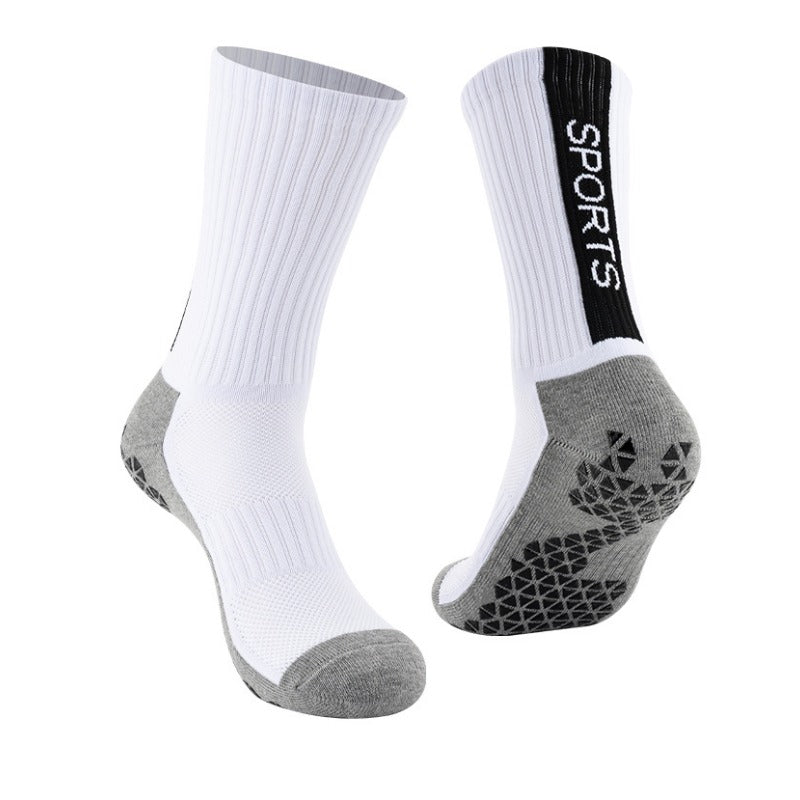 Outdoor Wear resistant Non slip Mid calf Socks For Sports