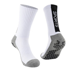 Outdoor Wear resistant Non slip Mid calf Socks For Sports