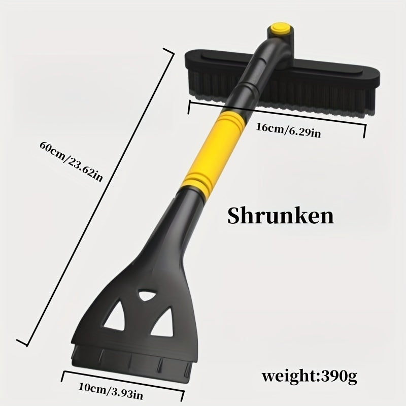 Car Snow Removal Shovel Tool Three-in-One Snow Brush Defrost Ice Removal
