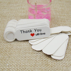 100pcs Small Baking Labels DIY Jewelry Material Tags