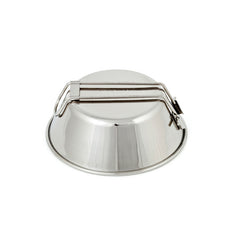Stainless Steel Folding Bowl Picnic Rice Bowl Barbecue Cup