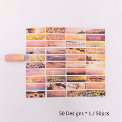 Life Record Series Creative Text Collage Notebook Paper