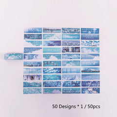 Life Record Series Creative Text Collage Notebook Paper