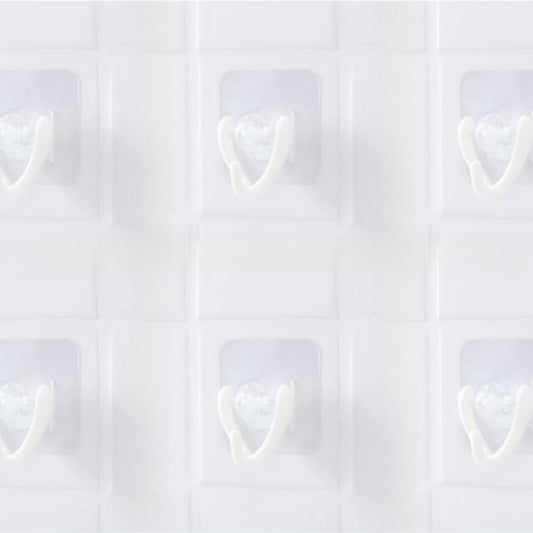 Bathroom Strong Adhesive Hook Set of 6pcs