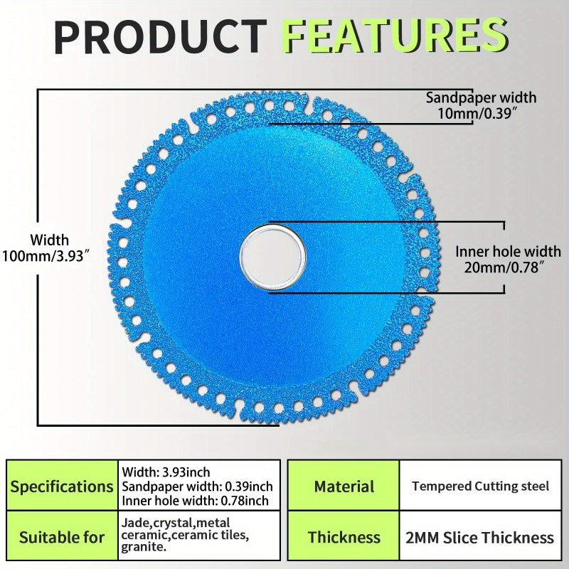 1pc Indestructible Disc Cut Everything Smoothly Ceramic Tile Marble