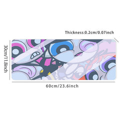 Anime Mouse Pad Long Non slip Waterproof Mouse Pad Office Game Table Mat