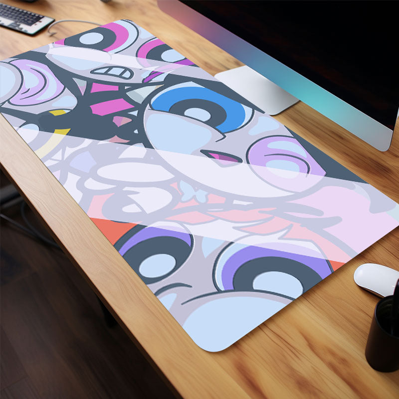 Anime Mouse Pad Long Non slip Waterproof Mouse Pad Office Game Table Mat