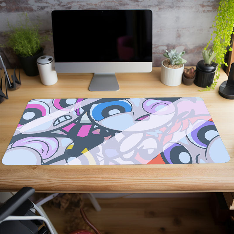 Anime Mouse Pad Long Non slip Waterproof Mouse Pad Office Game Table Mat