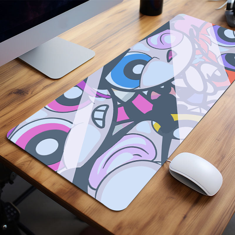 Anime Mouse Pad Long Non slip Waterproof Mouse Pad Office Game Table Mat