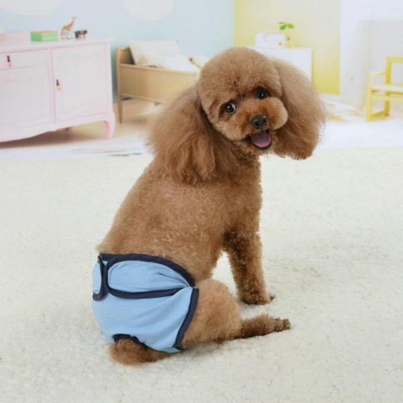 Washable Female Dog Diapers Reusable Dog Diaper Wrap Absorbent Comfortable