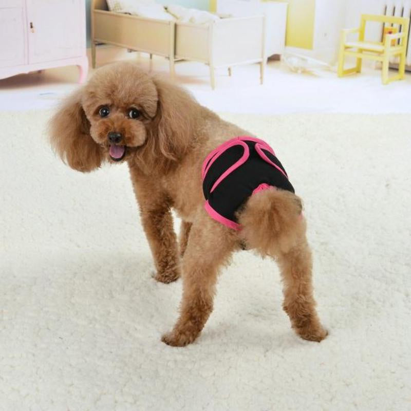 Washable Female Dog Diapers Reusable Dog Diaper Wrap Absorbent Comfortable