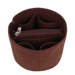 Women Bucket Bag Felt Compartment Liner Makeup Storage Bag