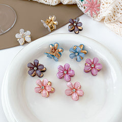 Crystal Flower Bangs Clip Hair Accessories
