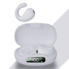 Wireless Bone Conduction Headphones Clip Ear Music Noise Canceling Headset Call