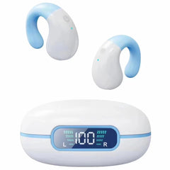 Wireless Bone Conduction Headphones Clip Ear Music Noise Canceling Headset Call