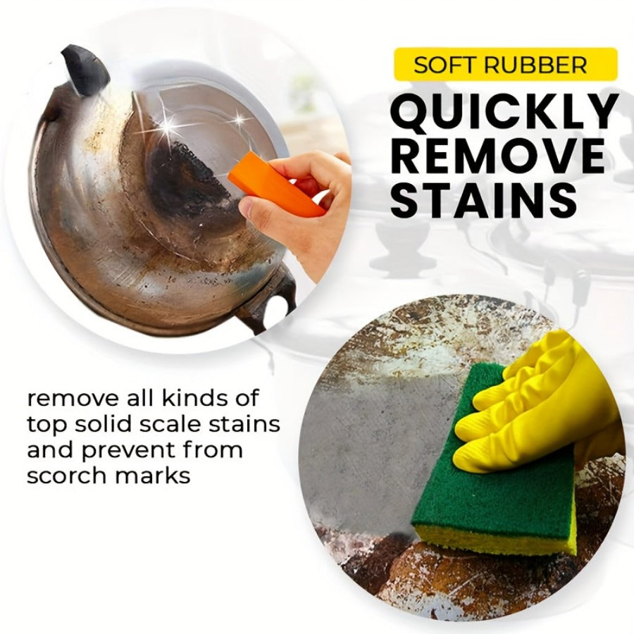 Easy Limescale Eraser Rust Remover Rubber Kitchen Cleaning Tool