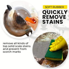 Easy Limescale Eraser Rust Remover Rubber Kitchen Cleaning Tool