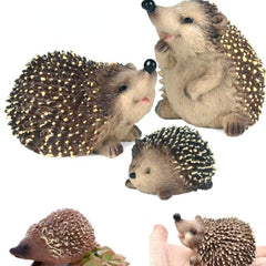 Wild Animal Hedgehog Model Toy - Stealing Melon Badger