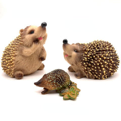 Wild Animal Hedgehog Model Toy - Stealing Melon Badger
