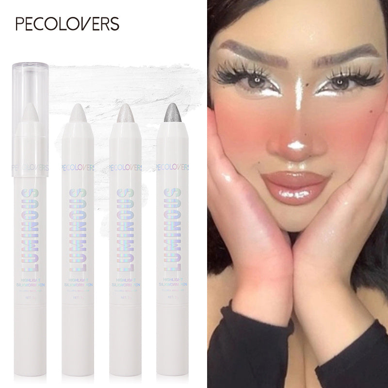 Eye Highlighter Pen Waterproof Pearly Matte Glitter Makeup Cosmetics