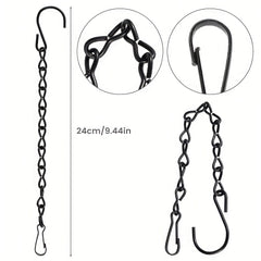 10pcs Bird Cage Hanging Chain Iron Chain Flower Pot Replacement Chain