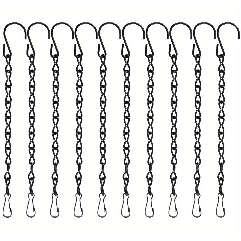 10pcs Bird Cage Hanging Chain Iron Chain Flower Pot Replacement Chain