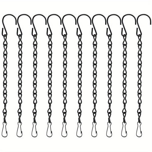 10pcs Bird Cage Hanging Chain Iron Chain Flower Pot Replacement Chain