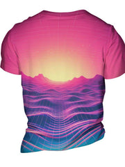 Men's Scenery Pattern Graphic T-Shirt for Summer
