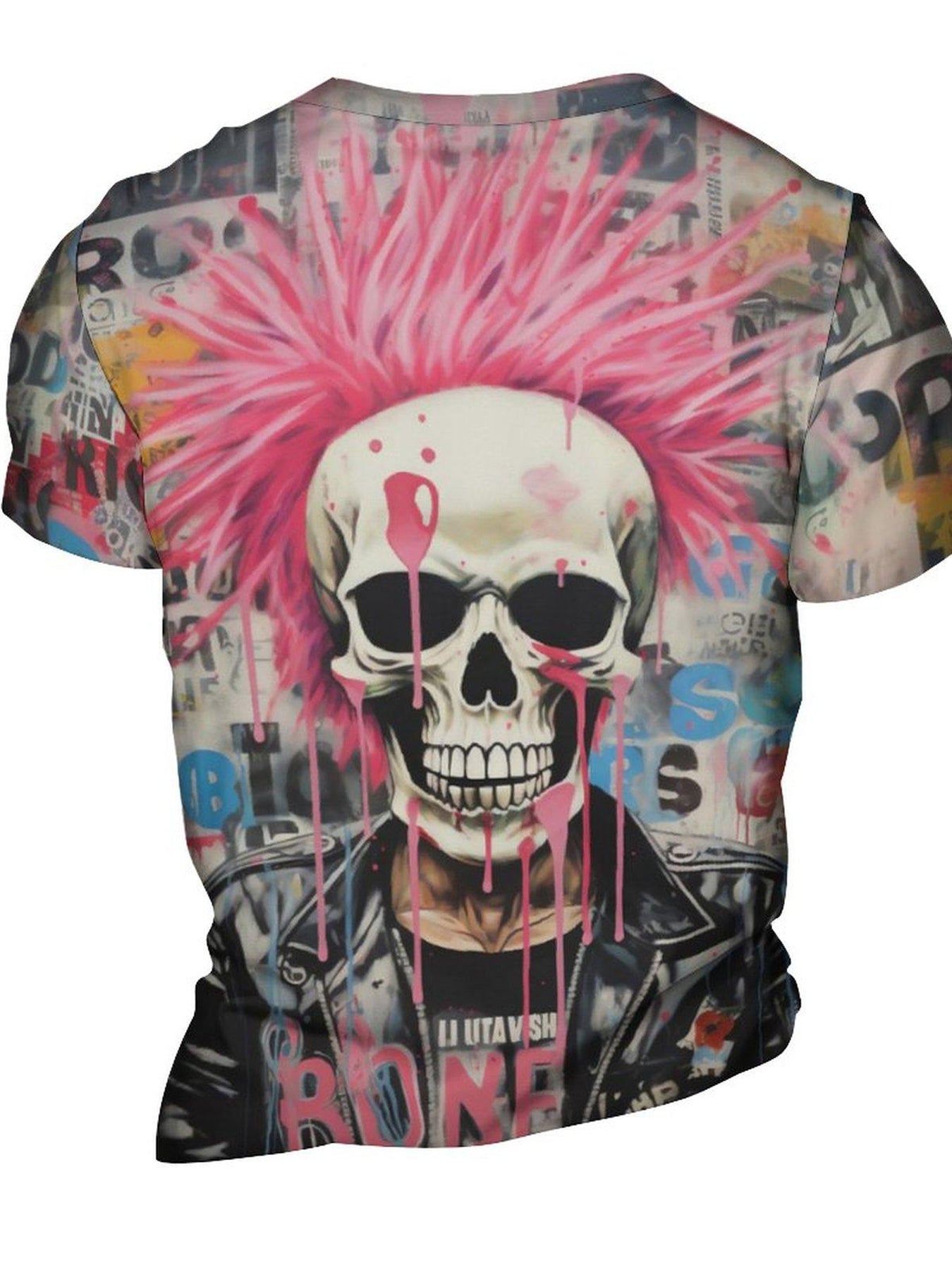 Skull 3d Print Men's Novelty T shirt For Summer
