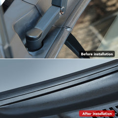 Car Windshield Rubber Seal Front Rear Sunroof Dustproof Sealing Strip