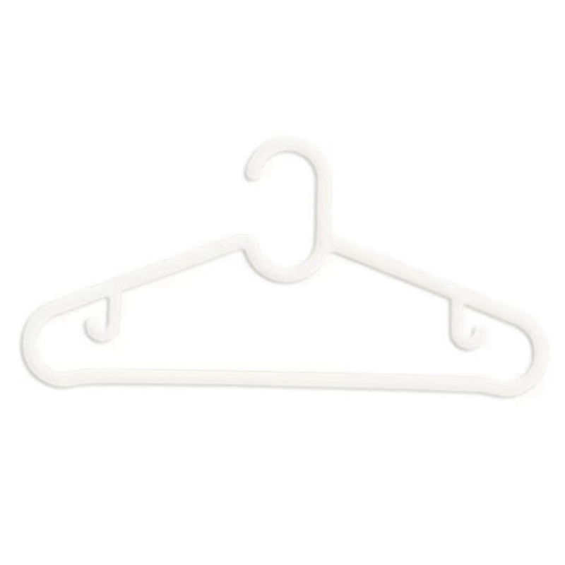 10pcs Plastic Clothes Hanger Organizer for Wardrobe Storage