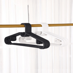 10pcs Plastic Clothes Hanger Organizer for Wardrobe Storage