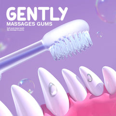 3pcs Silicone Toothbrush Set for Dogs & Cats Dental Care