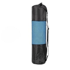 Thickened Yoga Mat with Mesh Storage Bag 182x60cm - Black