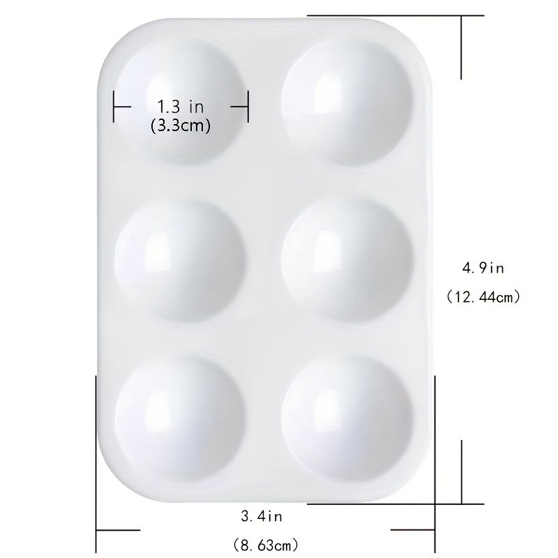 10pcs Watercolor Artist Palette Pigment Tray Art Painting Supplies