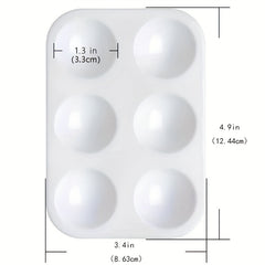 10pcs Watercolor Artist Palette Pigment Tray Art Painting Supplies