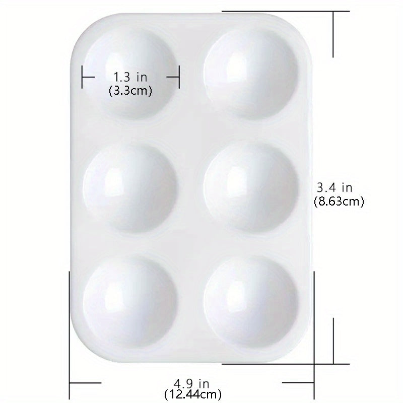 10pcs Watercolor Artist Palette Pigment Tray Art Painting Supplies