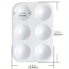 10pcs Watercolor Artist Palette Pigment Tray Art Painting Supplies