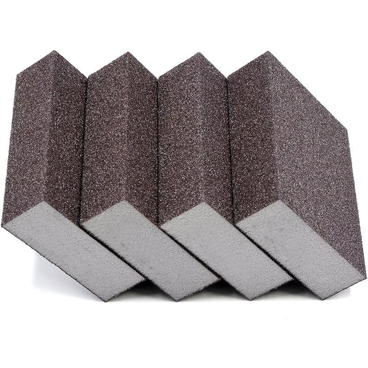 4pcs Sanding Block Set Coarse To Ultra Fine Grades Wet Dry Dual Use