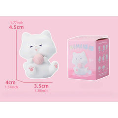 Resin Cat Toy Blind Box Desktop Decoration 8 Designs 1 Hidden Edition