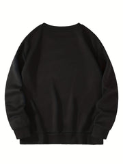 Men's Graphic Pullover Long Sleeve Sweatshirt Casual Wear