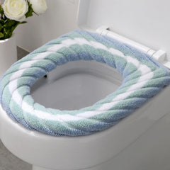 Thick Toilet Seat Cushion Plush Cover for Patient
