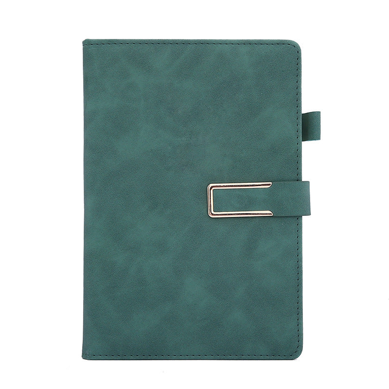 A5 Office Business Notebook Meeting Record Magnetic Snap Book