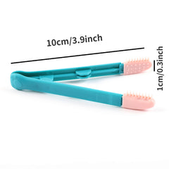 Soft Bristle Cat Tear Stain Brush Pet Eye Comb Brush Dog Cat Eye Cleaning Clip