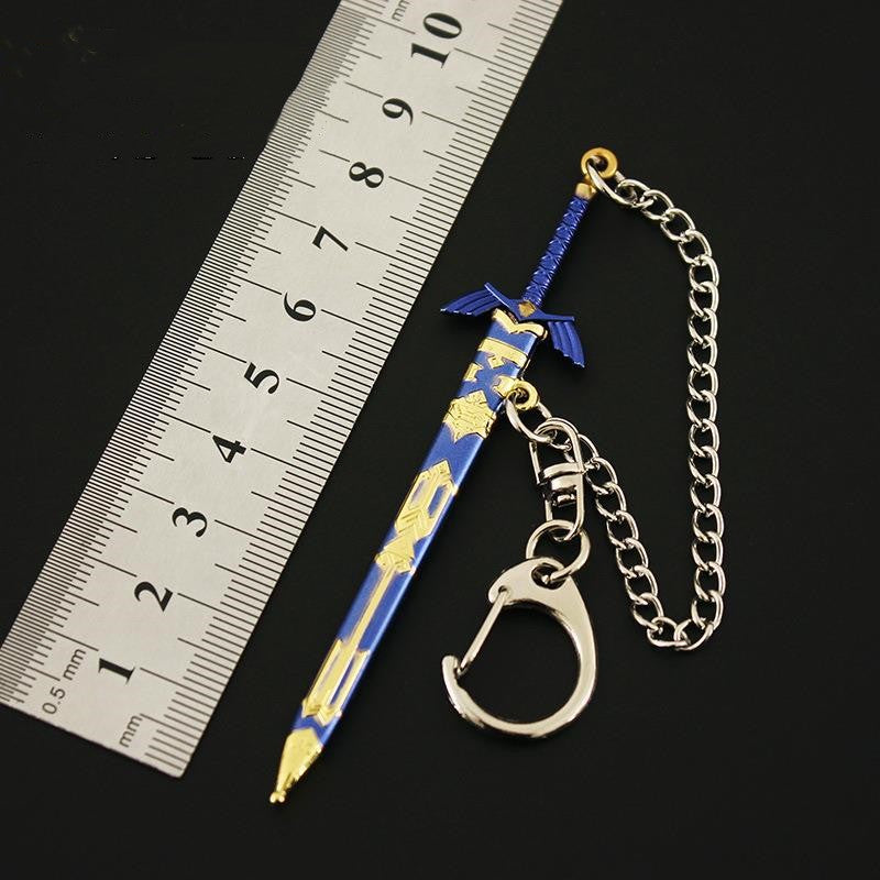 Creative Sword Keychain with Sheath for Bag Backpack Decor Gift