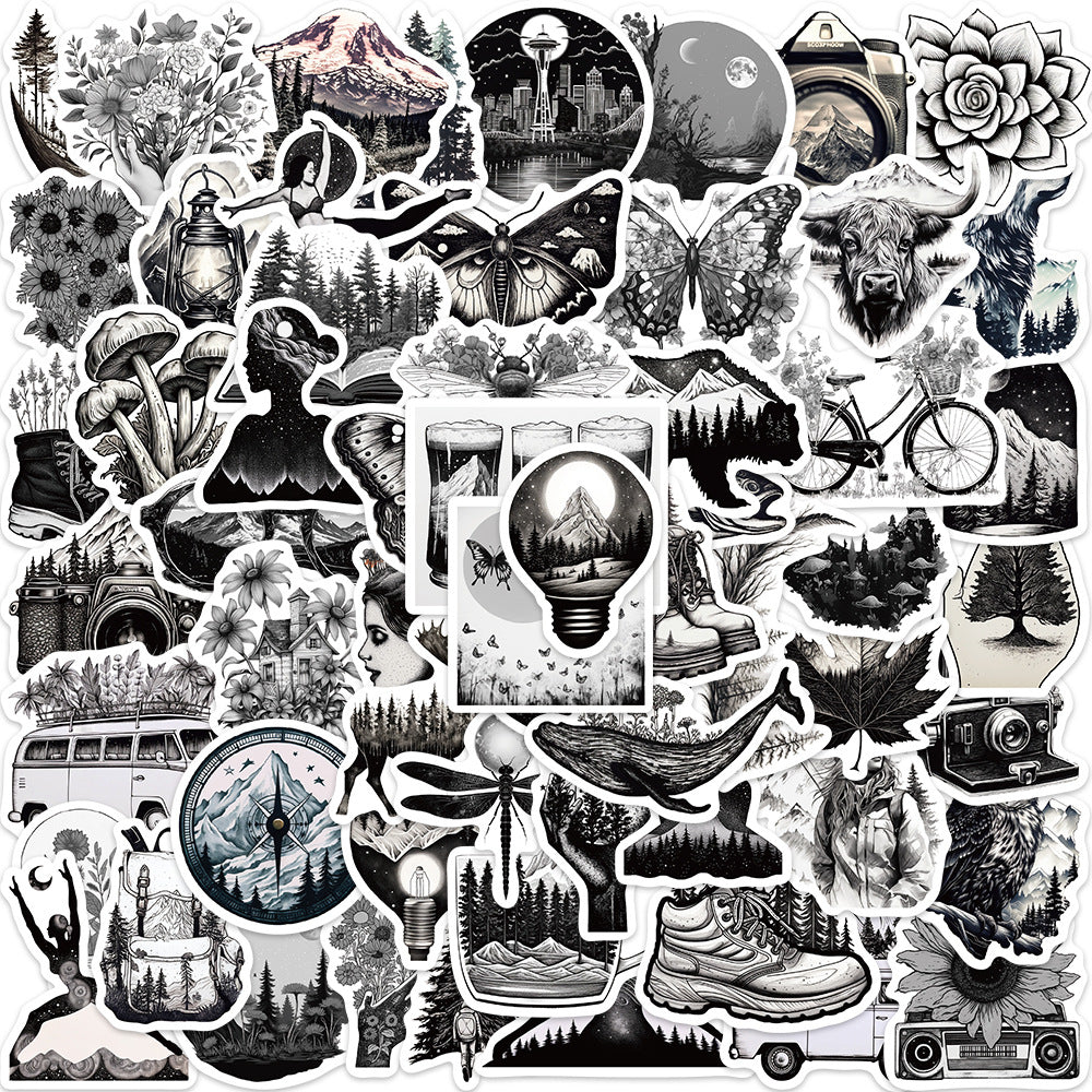 Waterproof Vinyl Stickers for Teen Girl - 60pcs and Stickers for Adult