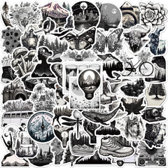 Waterproof Vinyl Stickers for Teen Girl - 60pcs and Stickers for Adult