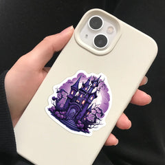 50pcs Halloween Stickers Waterproof Vinyl Sticker For Teen
